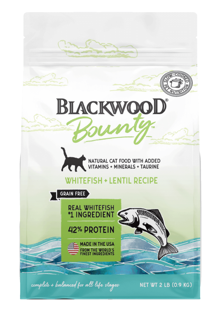 Bounty Grain Free Whitefish & Lentil Dry Cat Food